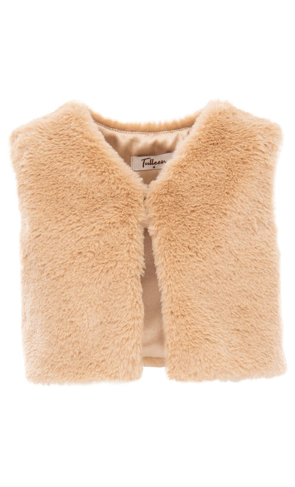 kids-atelier-tulleen-kid-girl-beige-faux-fur-vest-t922302-beige