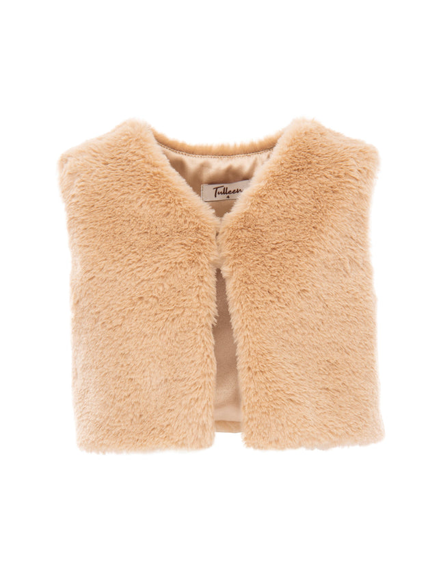 kids-atelier-tulleen-kid-girl-beige-faux-fur-vest-t922302-beige