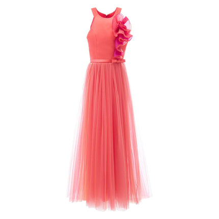 kids-atelier-tulleen-junior-girl-orange-malaga-halter-ruffle-gown-2962-orange-fuchsia