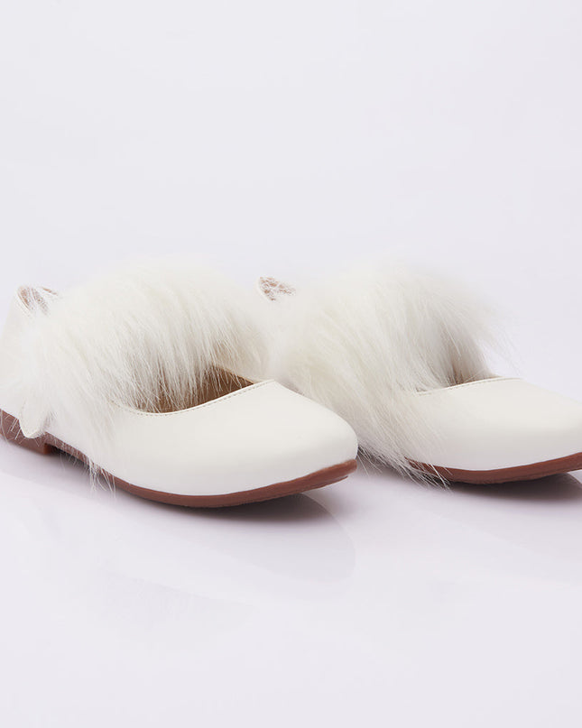  kids-atelier-perla-kid-girl-snow-white-matte-fur-strap-flats-v92b-snow-white