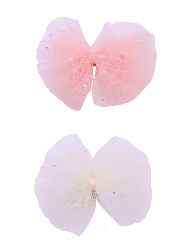 Kidsatelier-Tulleen-MTHC4204-tulle-bow-pearl-accented-hairclip-set