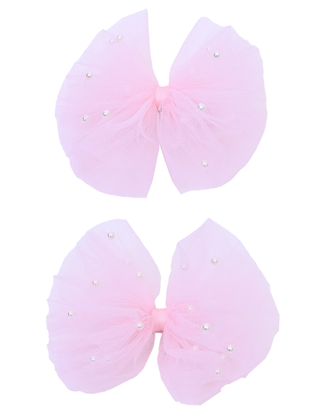 Kidsatelier-Tulleen-MTHC4204-tulle-bow-pearl-accented-hairclip-set