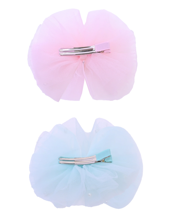 Kidsatelier-Tulleen-MTHC4204-tulle-bow-pearl-accented-hairclip-set