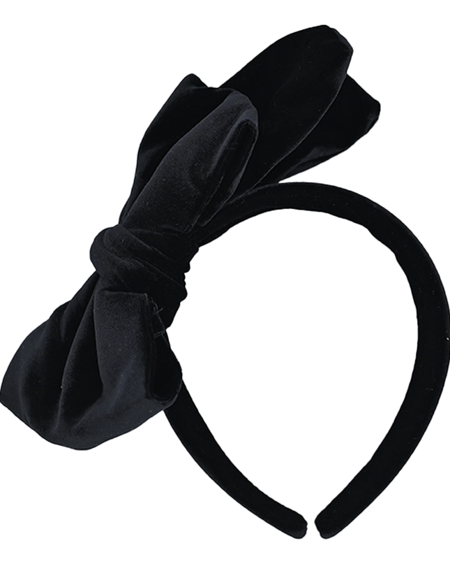 Velvet Bow Headband