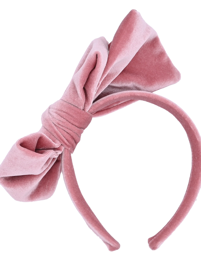 kidsatelier-Tulleen-MTHB4203-velvet-bow-headband