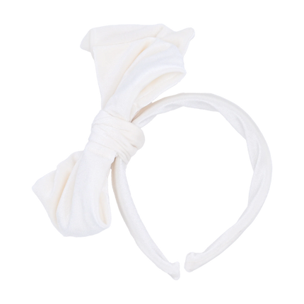 Velvet Bow Headband