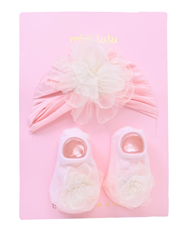 Ivory Flower Pink Base Gift Set