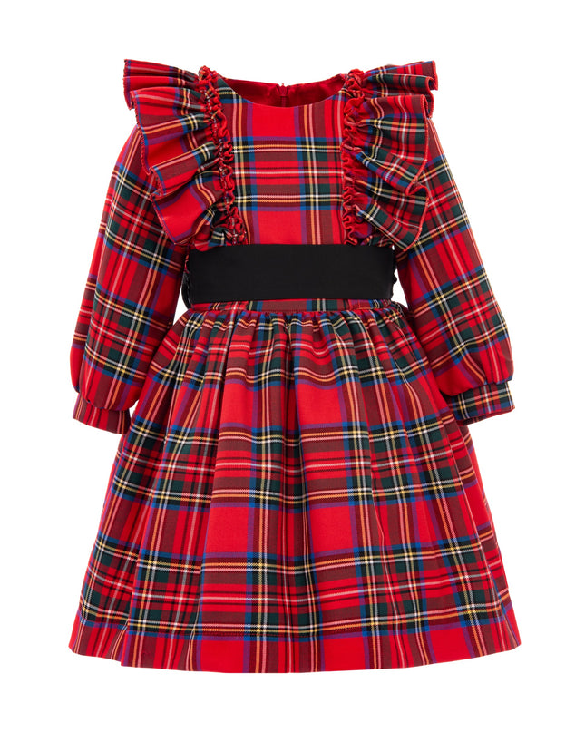 kids-atelier-tulleen-kid-baby-girl-red-pepperlane-plaid-dress-t92212