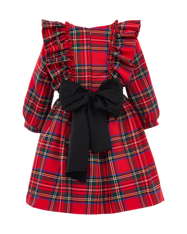 kids-atelier-tulleen-kid-baby-girl-red-pepperlane-plaid-dress-t92212