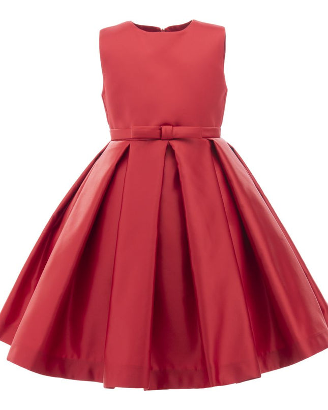 kids-atelier-tulleen-kid-baby-girl-red-pleated-satin-dress-th-2102-red