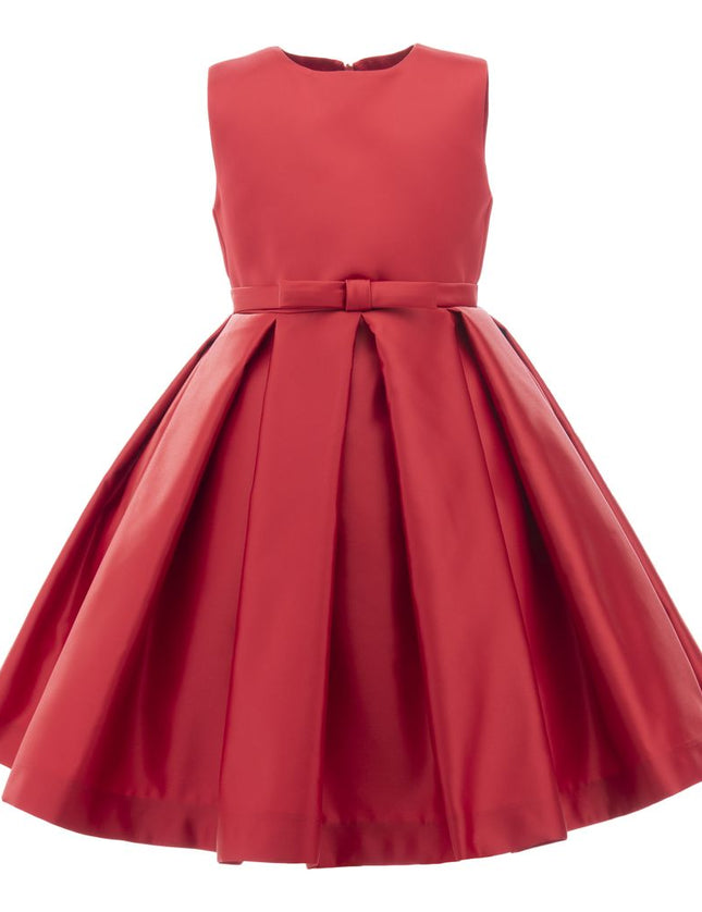 kids-atelier-tulleen-kid-baby-girl-red-pleated-satin-dress-th-2102-red