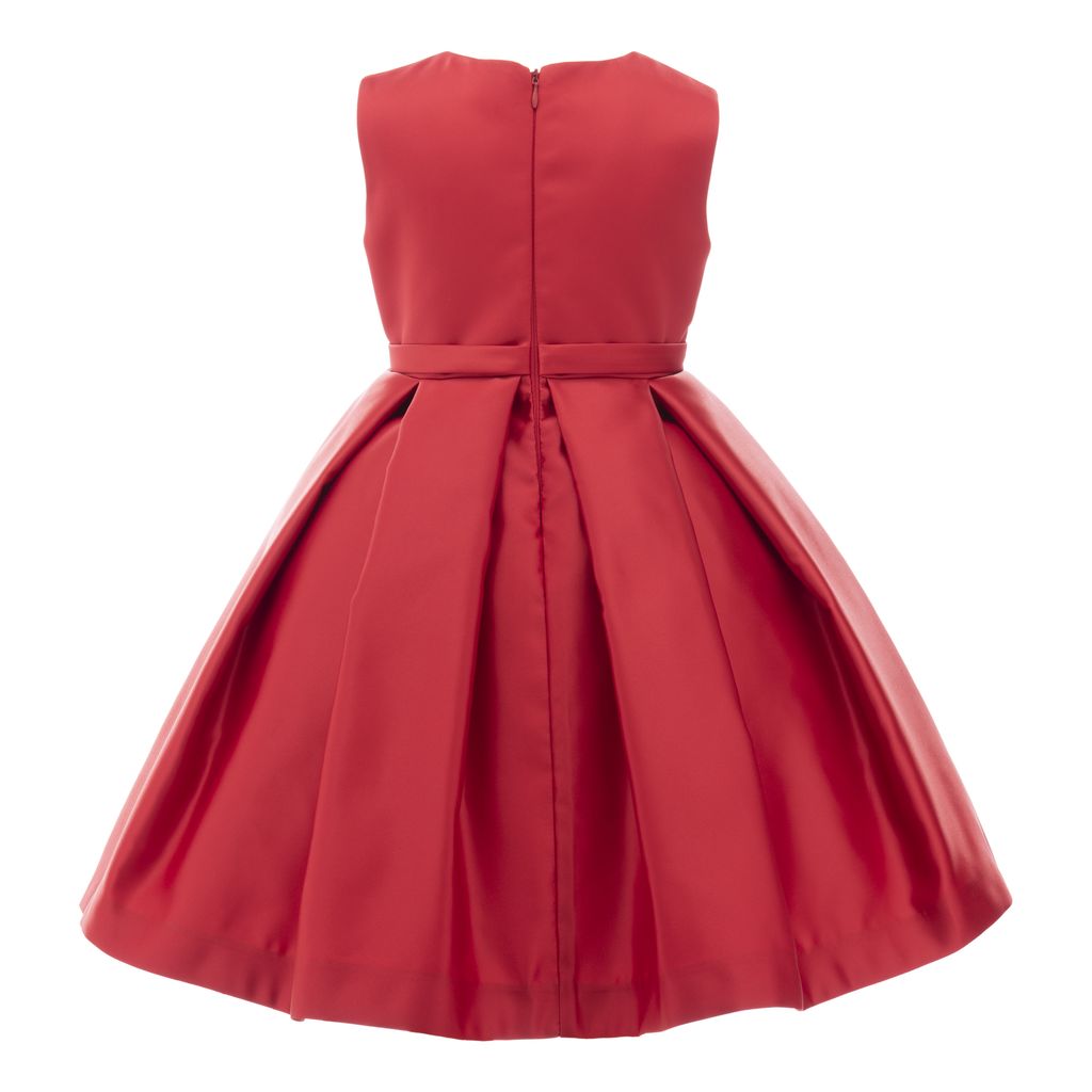 red satin pleated dress Red Pleated Satin Maxi Dress: Square Neck Evening Gown
