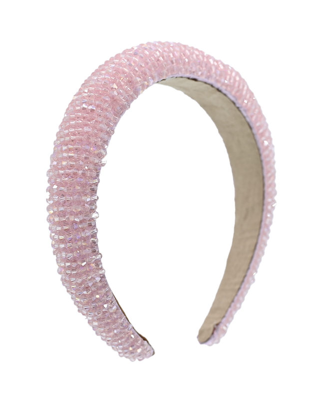 Multicolored Gemstone Lined Headband