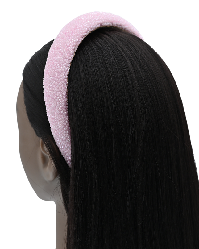 Multicolored Gemstone Lined Headband
