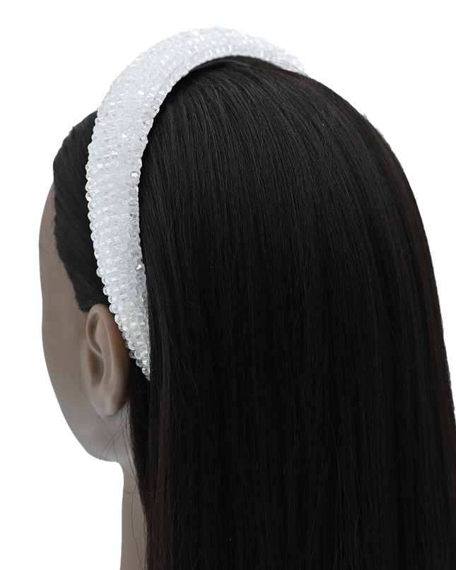 Multicolored Gemstone Lined Headband