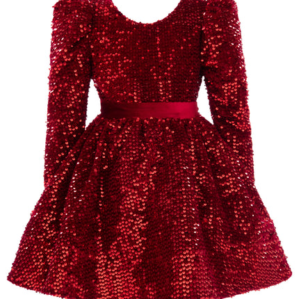 kids-atelier-tulleen-kid-girl-red-merribrook-sequin-bow-dress-t92211-red