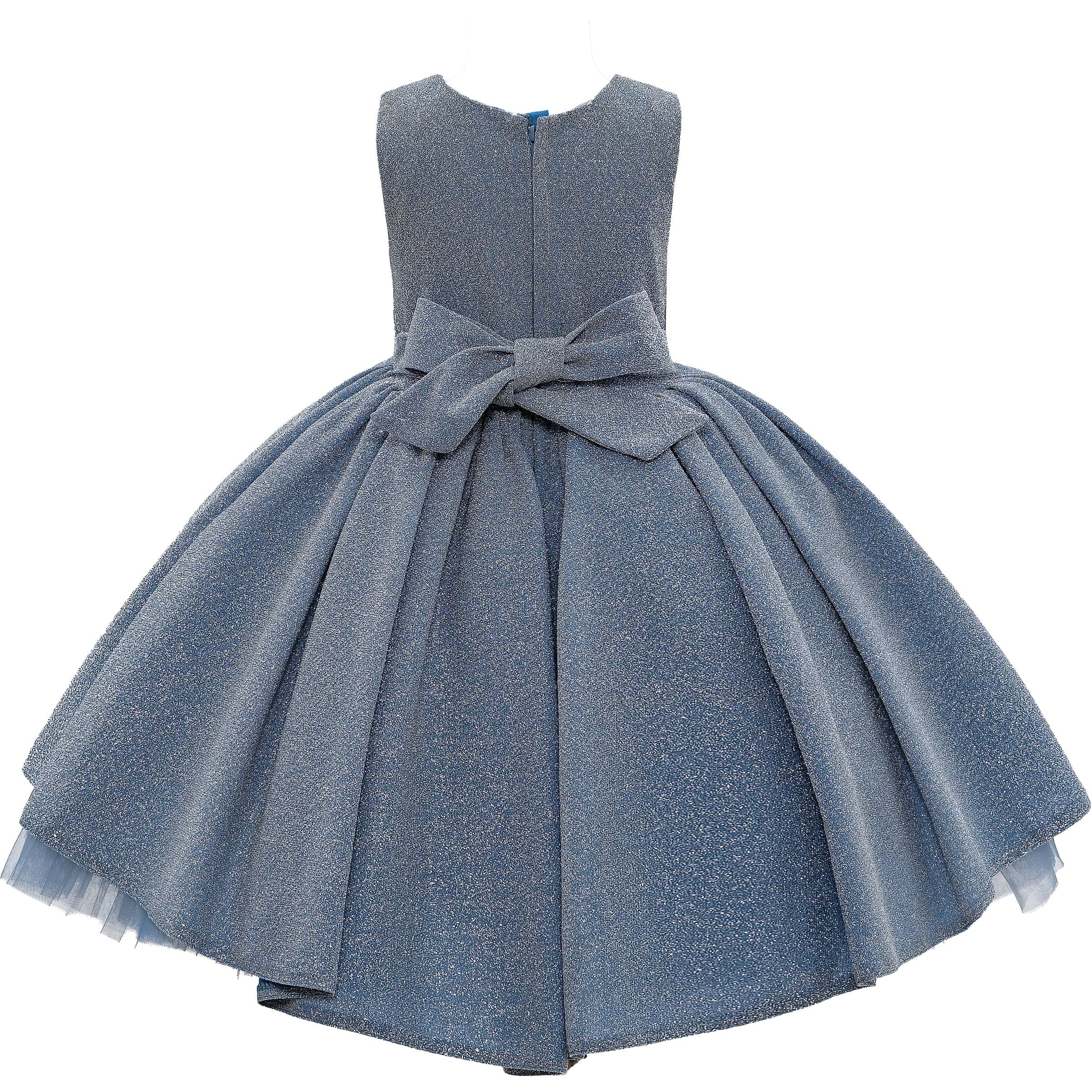glitter bow dress Windsor Lucinda Glitter Bow Mini Dress