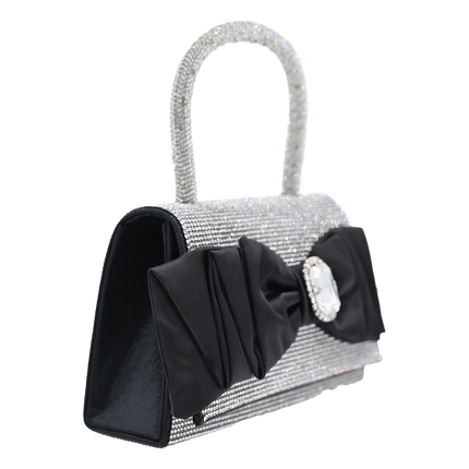 Mimi Tutu-TBG-42002-Black Bow-Bow Handbag