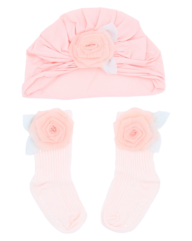 Pink Pastel Rose Gift Set