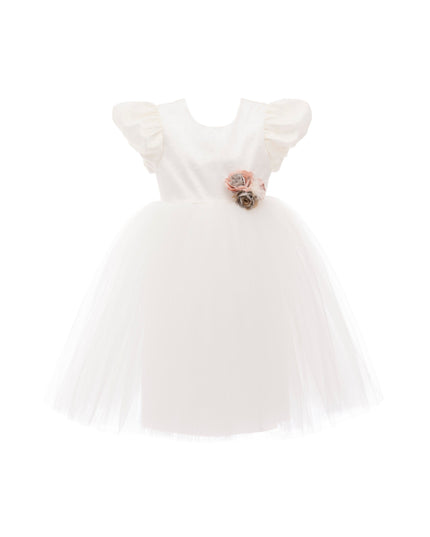 White Nez Perce Dress