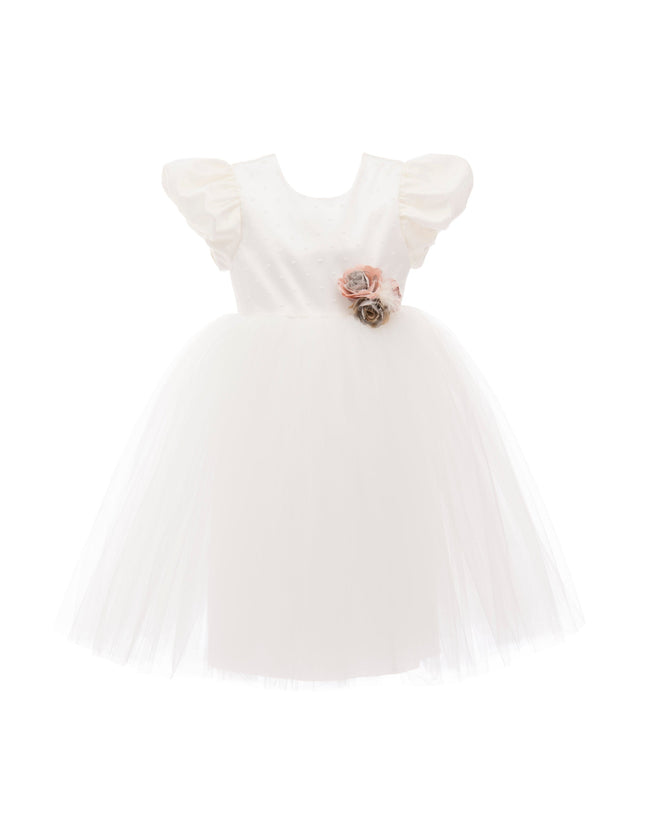 White Nez Perce Dress