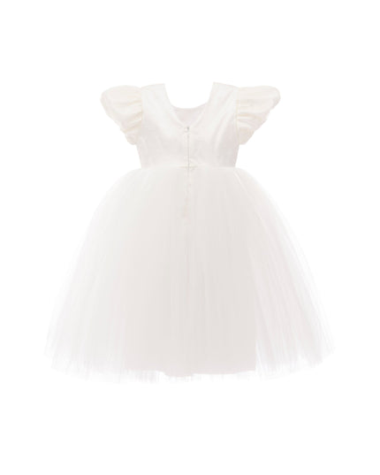 White Nez Perce Dress