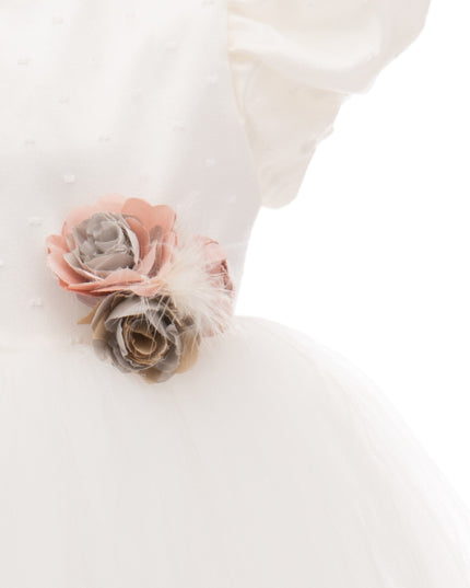 White Nez Perce Dress