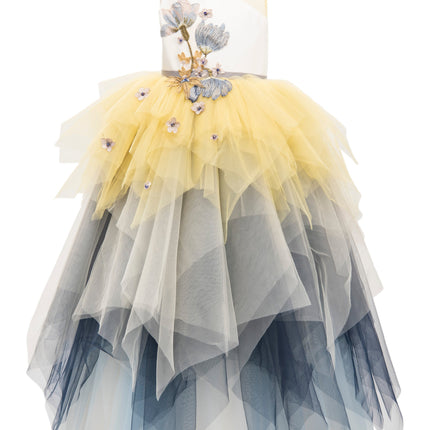 Blue Gemini Tulle Dress