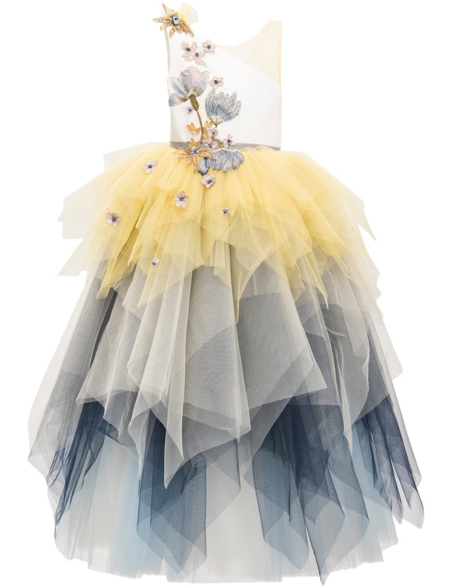 Blue Gemini Tulle Dress