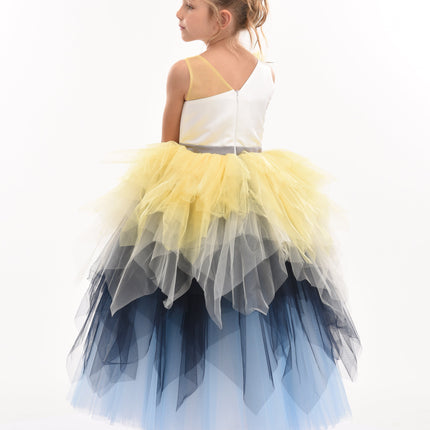 Blue Gemini Tulle Dress