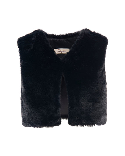 kids-atelier-tulleen-kid-girl-black-faux-fur-vest-t922302-black