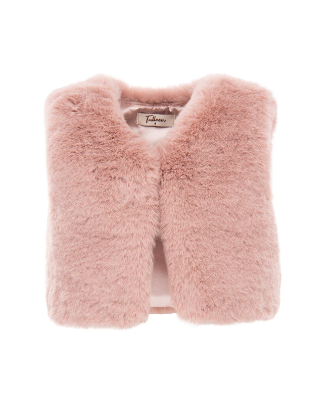 kids-atelier-tulleen-kid-girl-rose-faux-fur-vest-t922302-rose