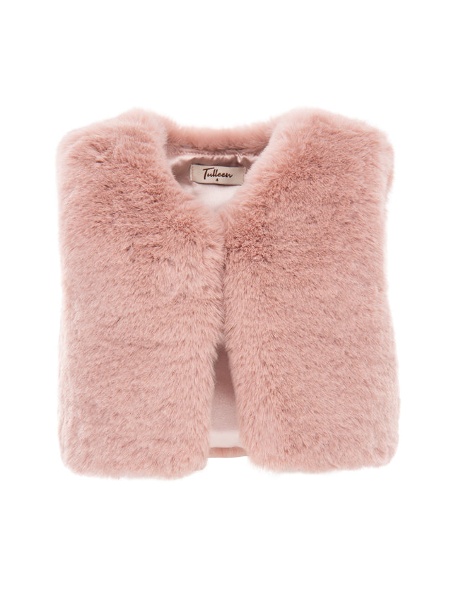 kids-atelier-tulleen-kid-girl-rose-faux-fur-vest-t922302-rose