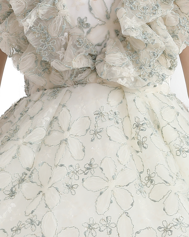Green Floral Honeydale Dress