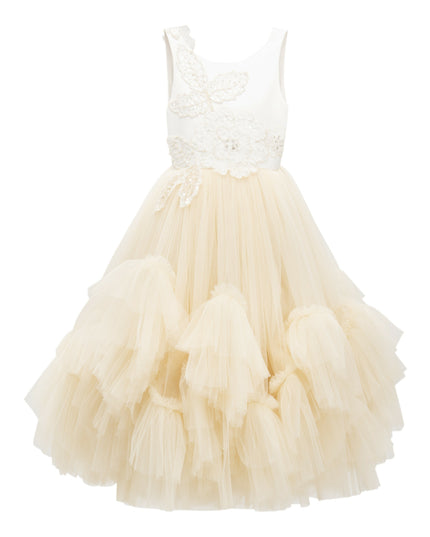 Gold Amber Tulle Dress