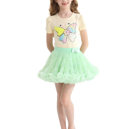 Multicolor Abbey Butterfly Skirt Outfit