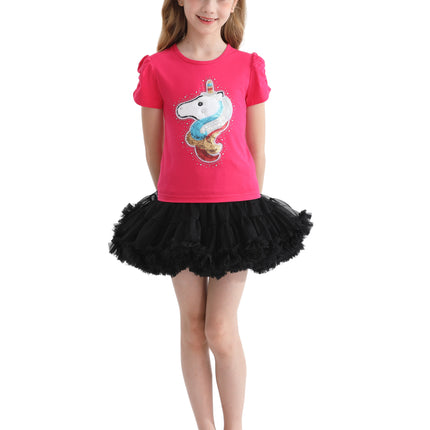 Multicolor Ramona Unicorn Skirt Outfit