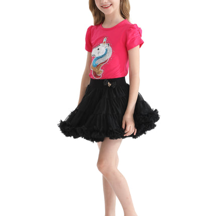 Multicolor Ramona Unicorn Skirt Outfit