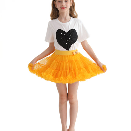 Multicolor Haley Heart Skirt Outfit