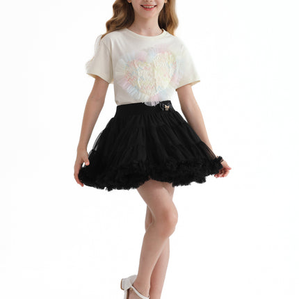 Multicolor Vanessa Heart Skirt Outfit