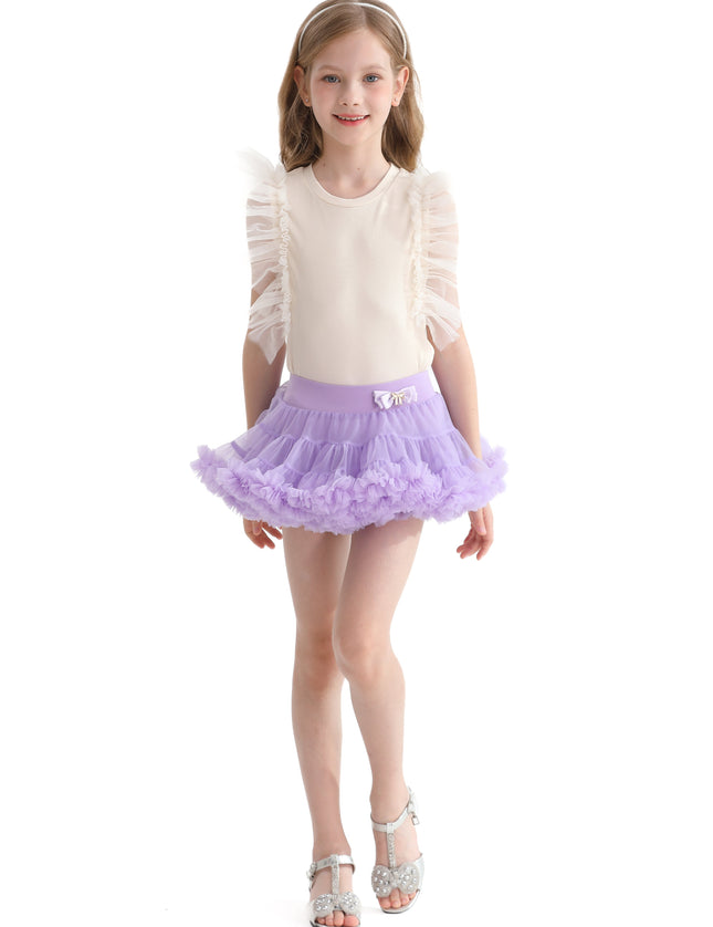 Multicolor Diana Ruffle Skirt Outfit