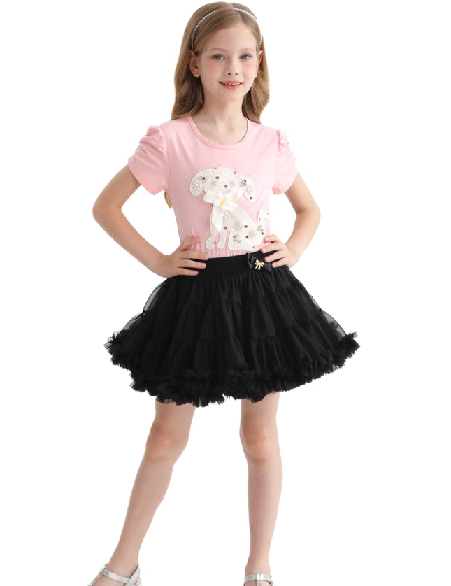 Multicolor Janis Puppy Skirt Outfit