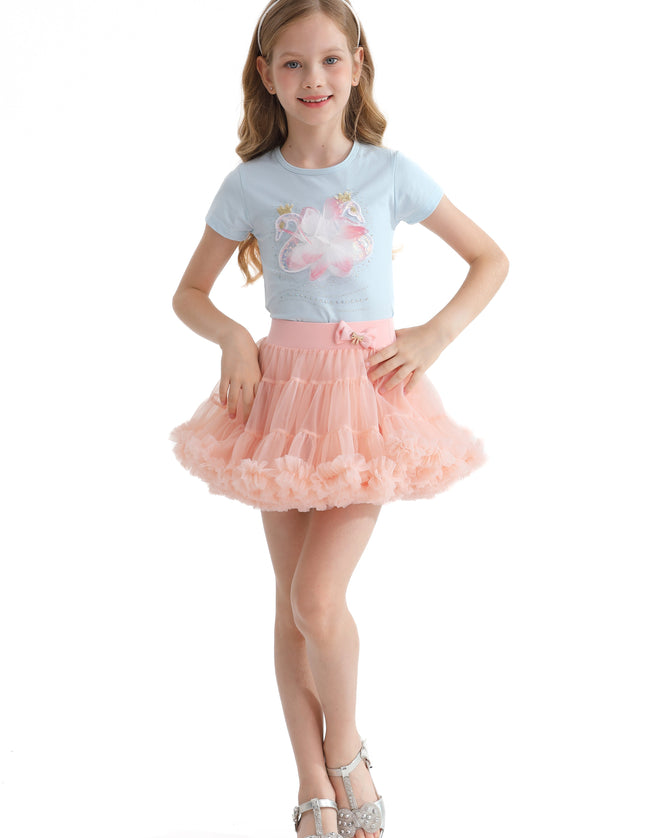 Multicolor Brea Swan Skirt Outfit