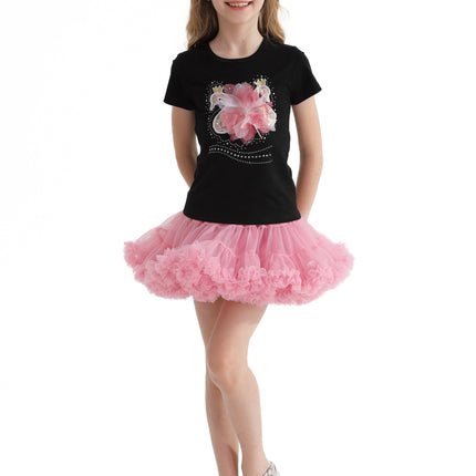 Multicolor Kirby Swan Skirt Outfit