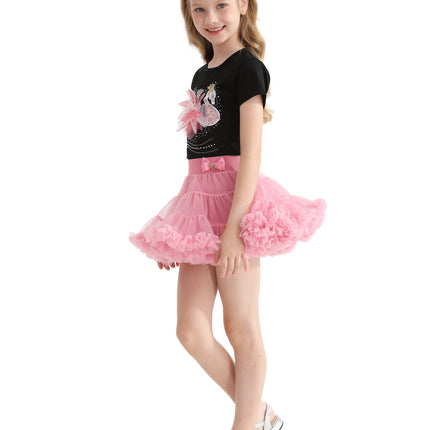 Multicolor Kirby Swan Skirt Outfit