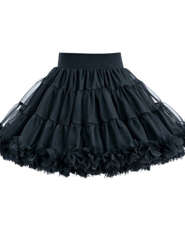 Black Bow Tulle Skirt