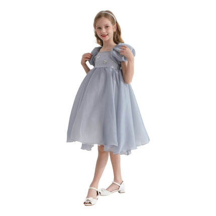 Gray Janelle Applique Teacup Gown