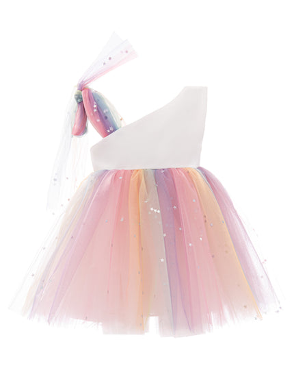 kids atelier mimi tutu White Pastel Tulle Party Dress
