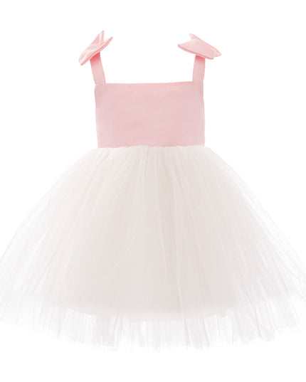kids atelier Mimi tutu Light Pink Bodice Dress with White Tulle Skirt
