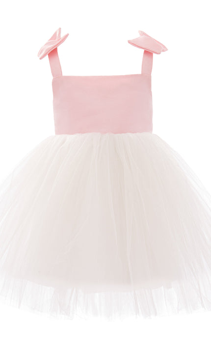 kids atelier Mimi tutu Light Pink Bodice Dress with White Tulle Skirt